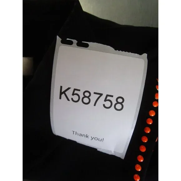 Sandro Top 3 Paris Blouse Studded Button Up Collared Career Large - Picture 11 of 11